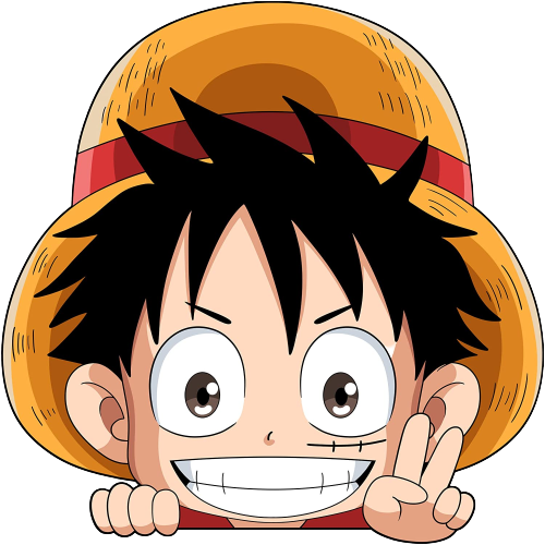 SJI One Piece Luffy PEEKER STICKERS AQUAFLASK / Decals | Lazada PH