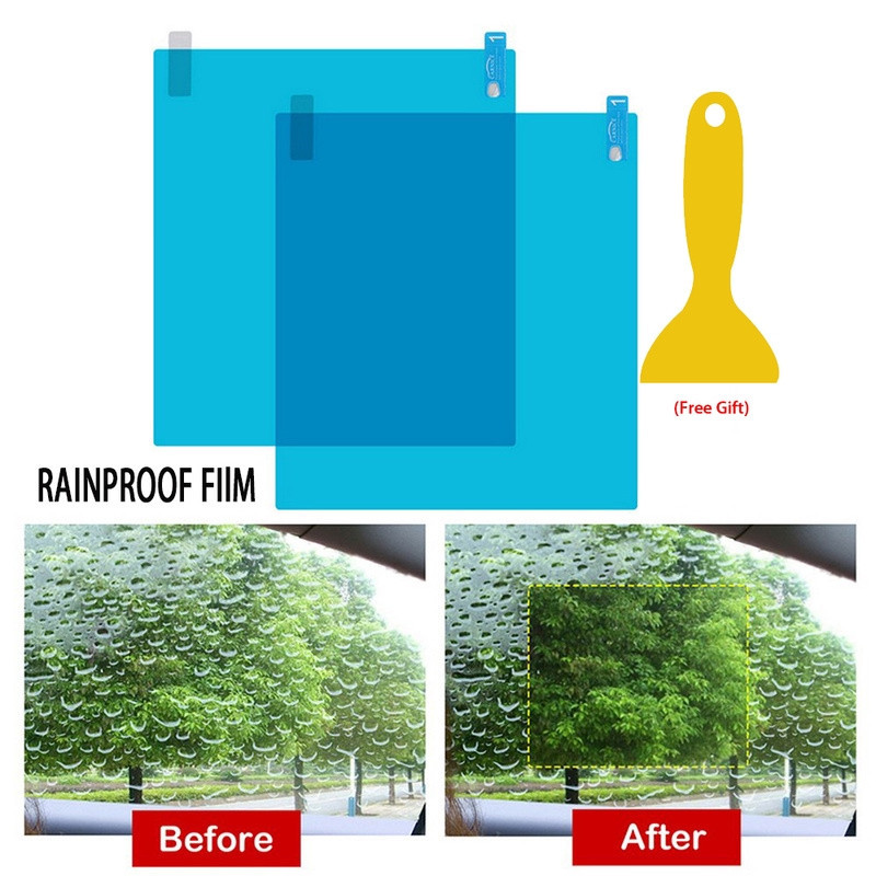 Car Waterproof And Antifog Film Car Side Window Anti Rain Film Windows