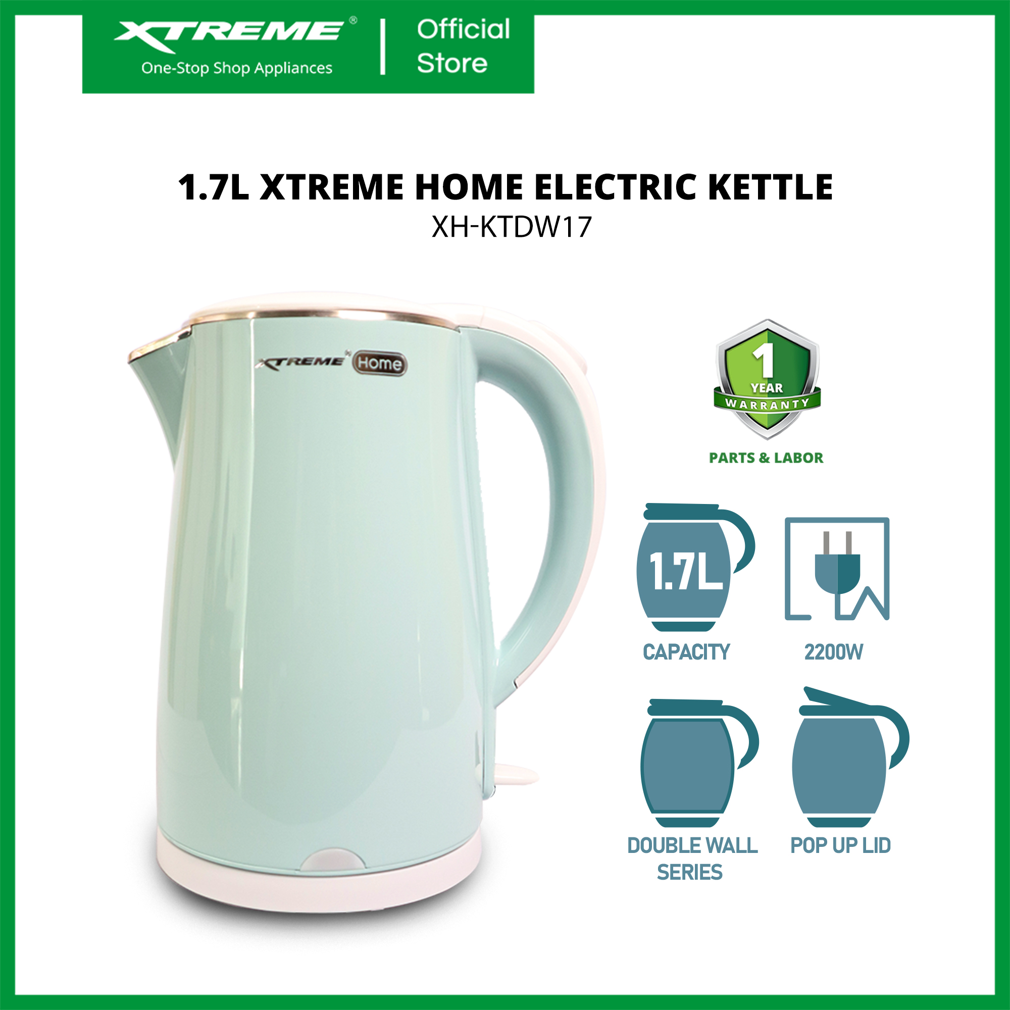 xtreme electric kettle