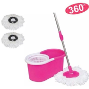 Pro Clean 360° Lazy Cleaning Mop with Microfiber Cloth