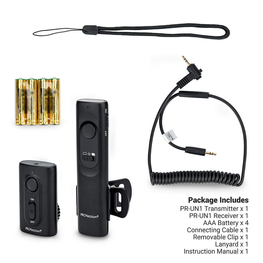 2 In 1 Camera Wired Wireless Remote Control Controller Shutter Release