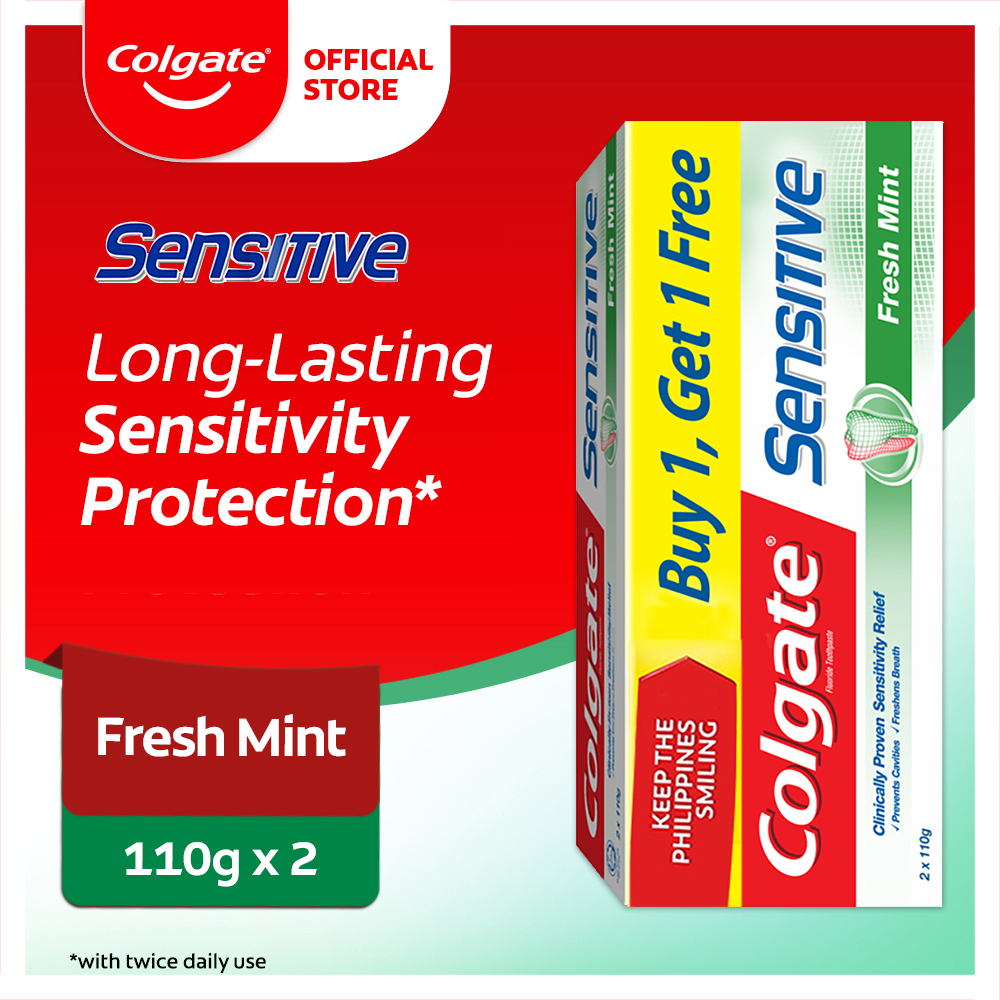 colgate sensitive fresh mint