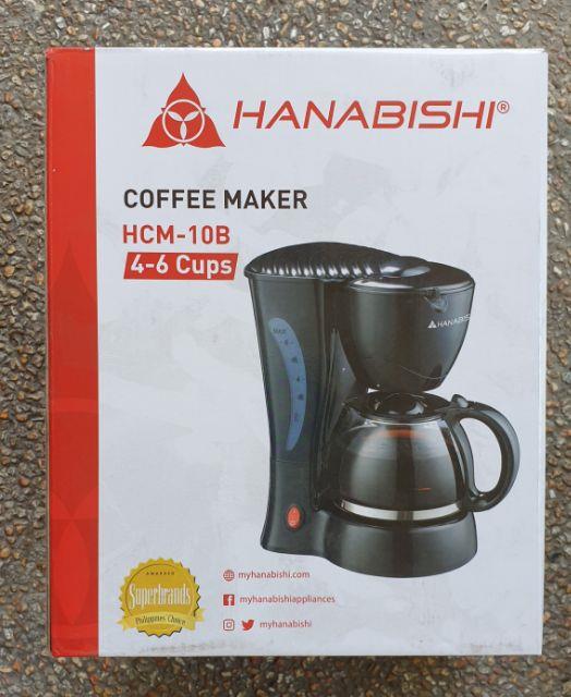 ☎ HANABISHI COFFEE MAKER HCM10B Lazada PH