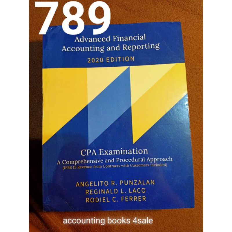 advanced financial accounting and reporting 2020 edition by punzalan ...