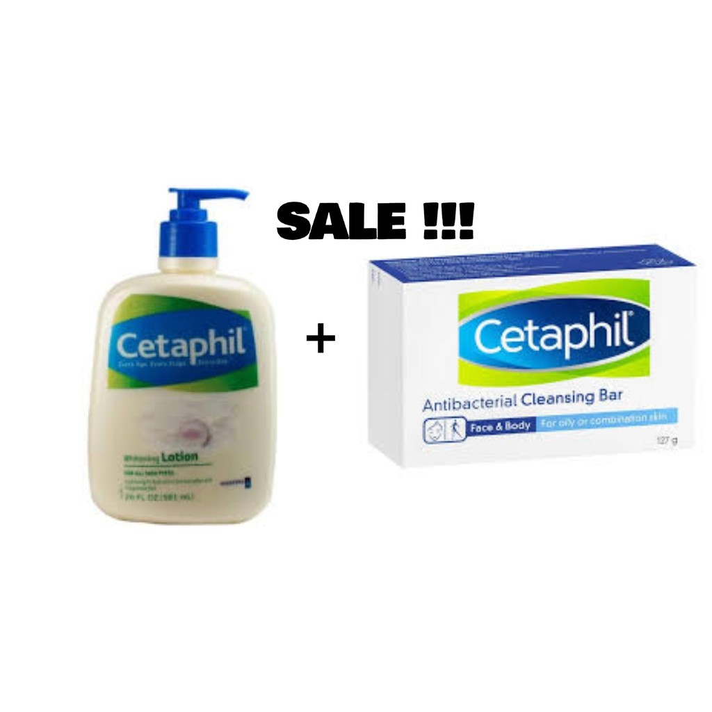 Cetaphil Whitening Lotion 591ml Soap Bar 127g Lazada PH