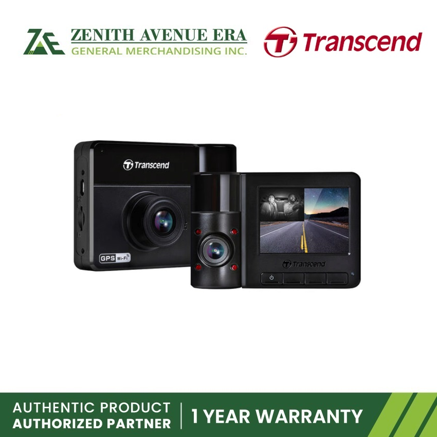 transcend dual dash cam