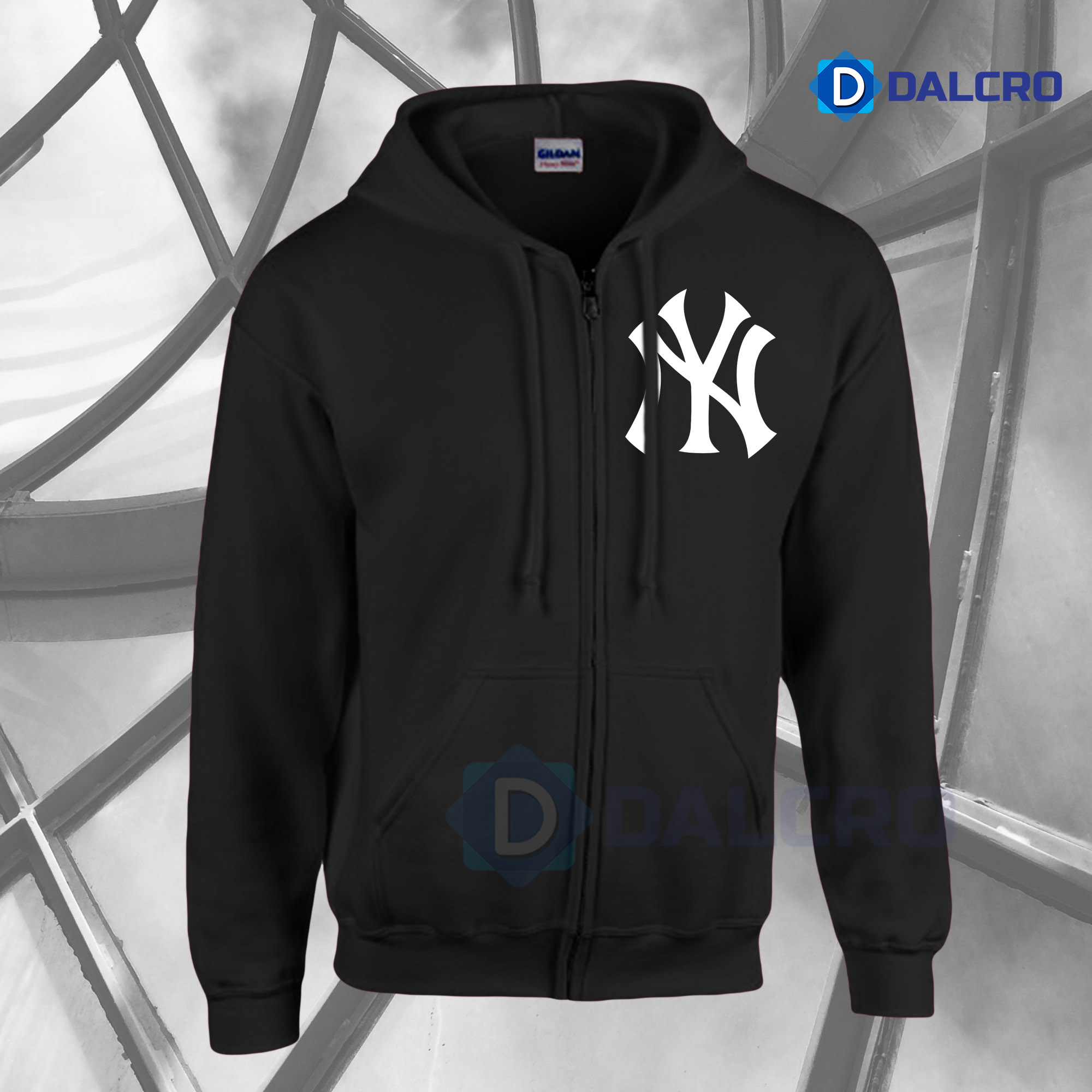 New Era MLB New York Yankees hoodie with taping in black  ASOS