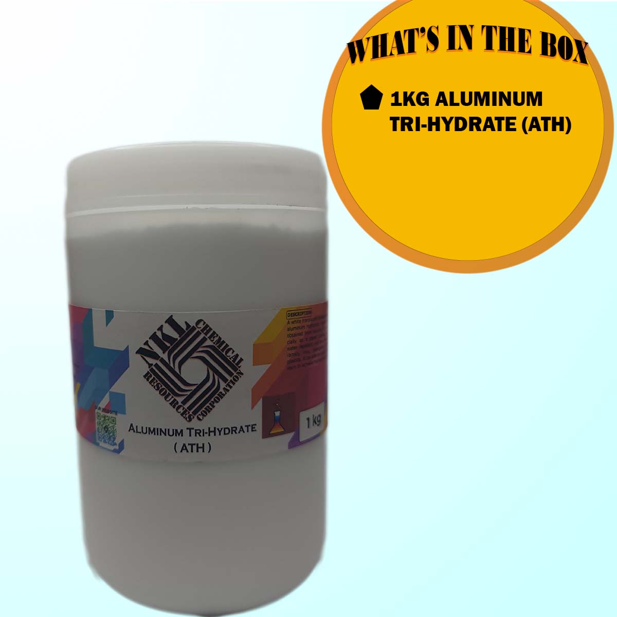 NKL Powder filler for epoxy resin. Marble finish. Fire retardant