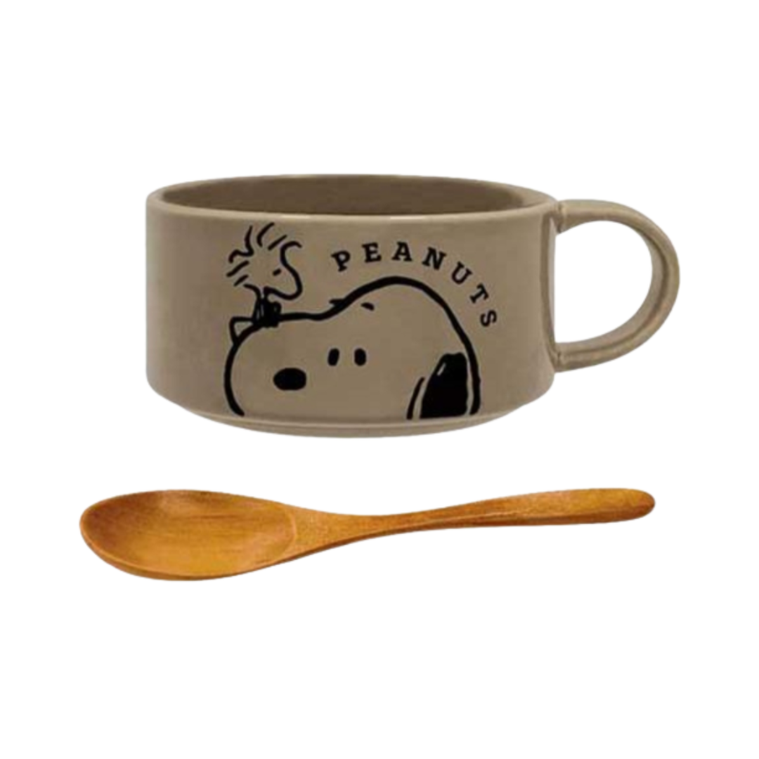 Snoopy Soup Mug With Spoon Lazada Ph