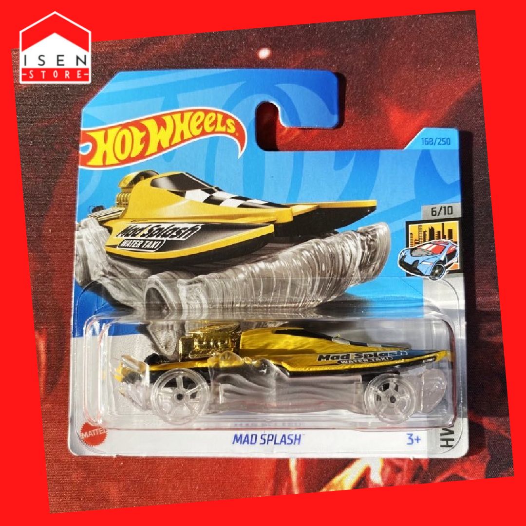 Hot Wheels Mad Splash Modèle 073 De 2013 - échelle 1:64, Couleur Orange