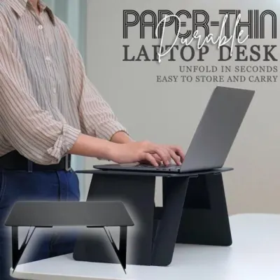 Foldable Laptop Stand Portable Support Base Notebook Stand Lapdesk Multifunctional Computer Desks Holder Cooling Pad Riser