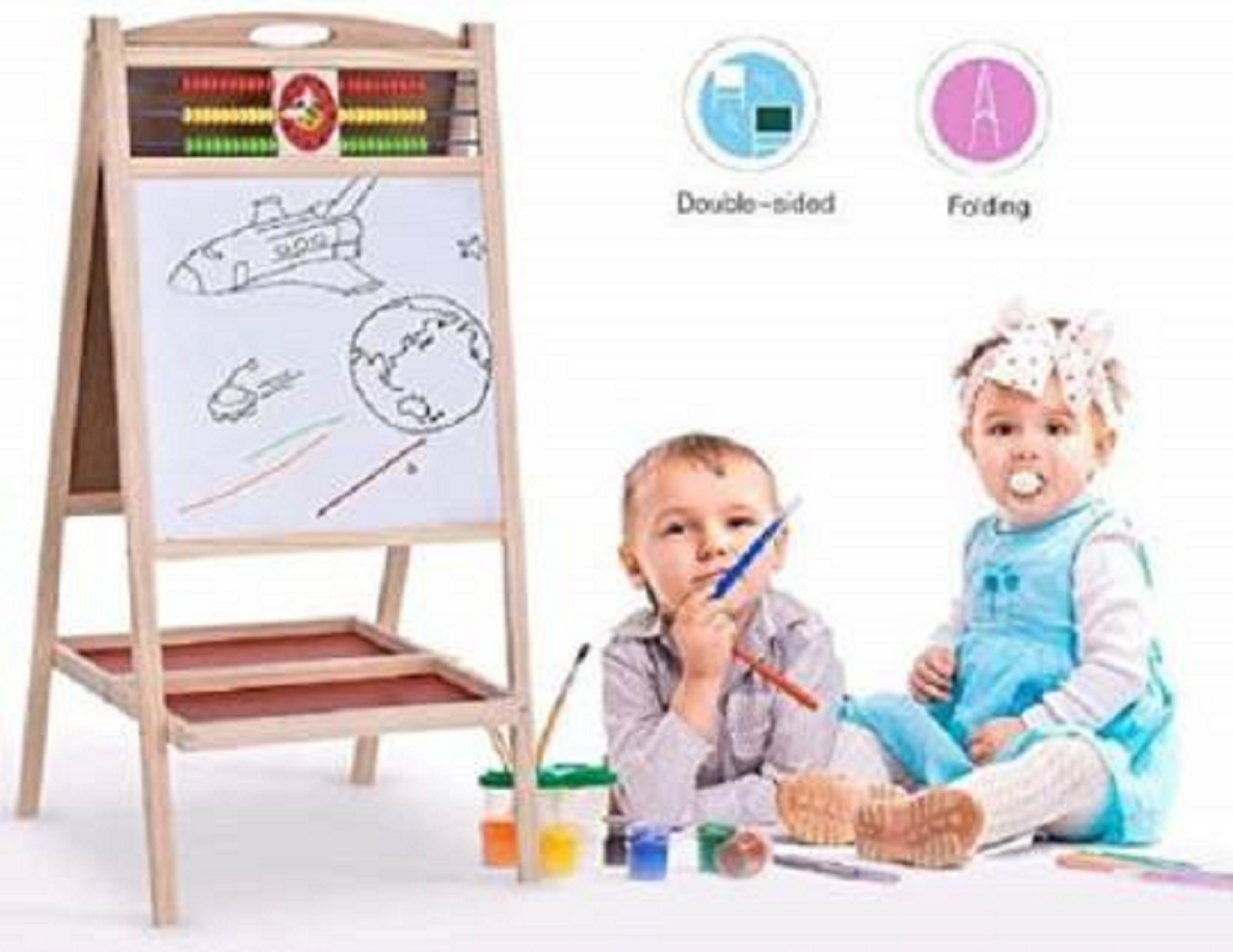 Hair Holder Drawing Mat Durable with 27Cmx9cm Drawing Board