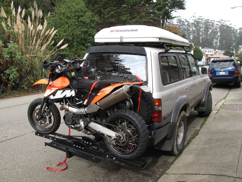 motorcycle rack for hitch
