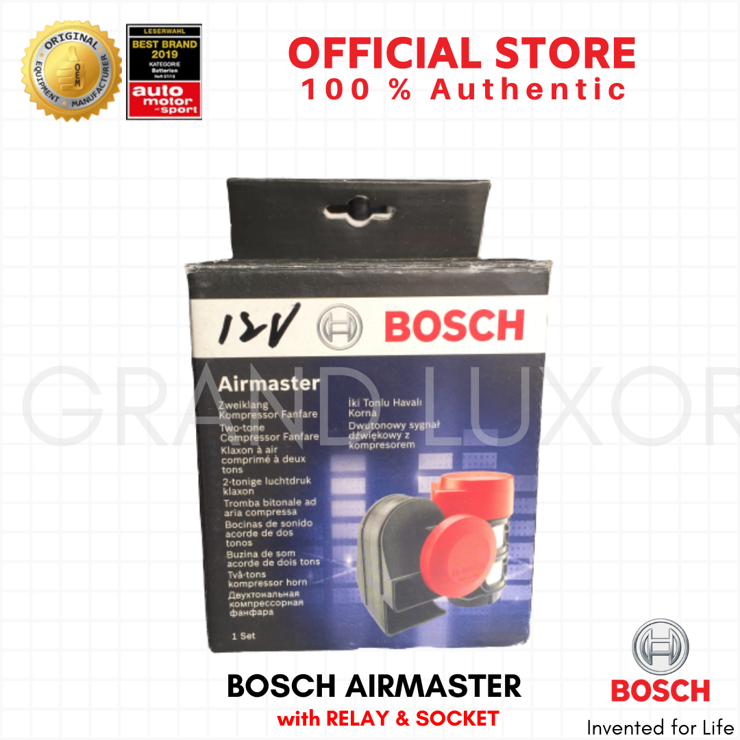 Bosch Airmaster Horn 12v with relay socket Lazada PH