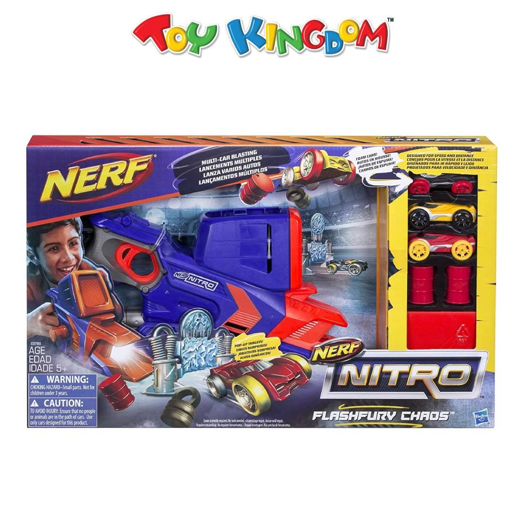 nerf lanza autos