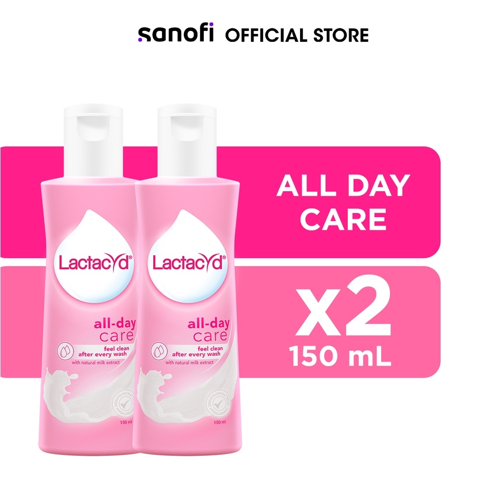 Lactacyd Feminine Wash All Day Care 150ML (Bundle of 2) Lazada PH
