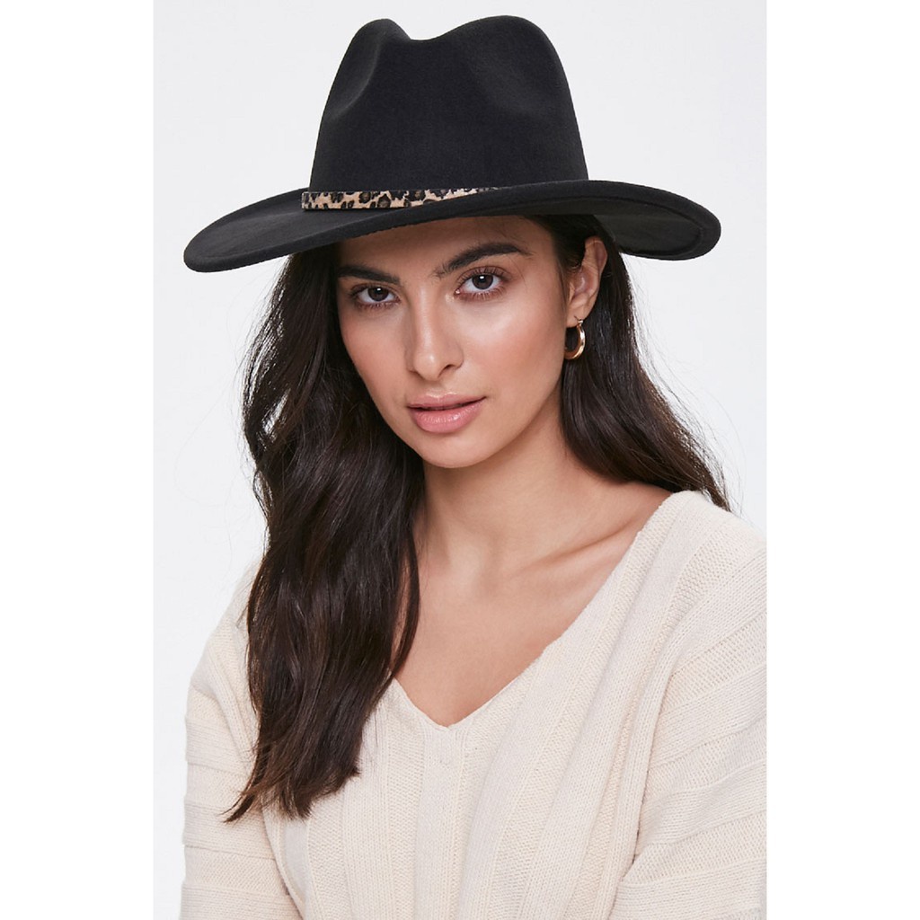 Forever 21 Women's Fedora Hats (Black) | Lazada PH