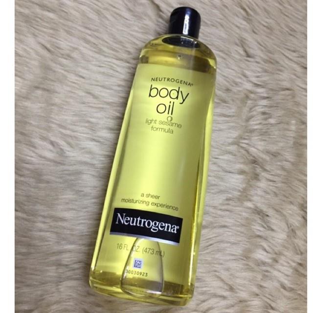 NEUTROGENA Body Oil light sesame formula Lazada PH