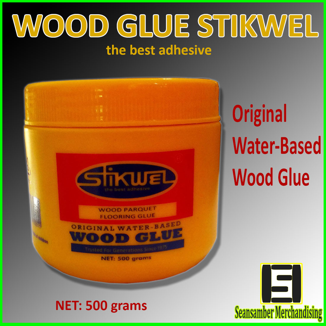 Wood Glue STIKWEL Wood Parquet Flooring Glue 500 grams Lazada PH