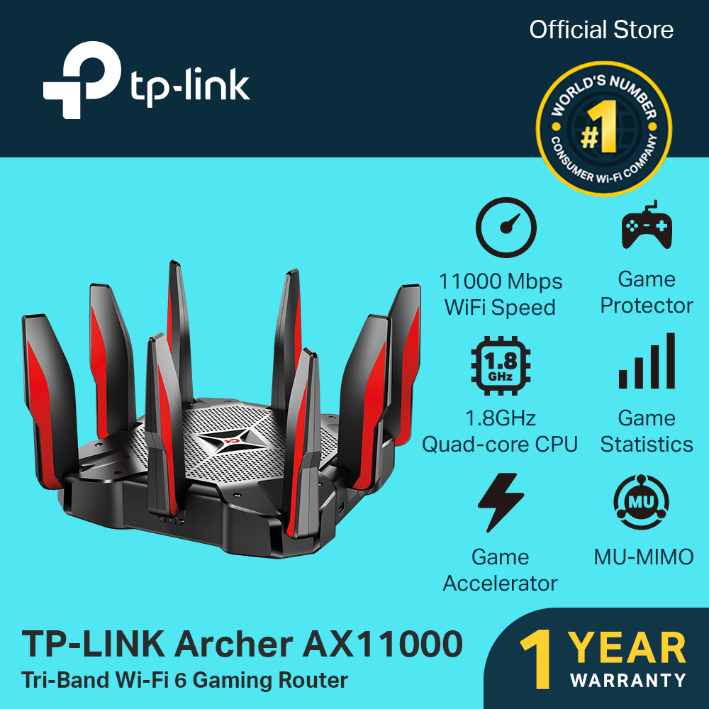 ARCHER AX11000 TP-Link 11ax Wi-Fi 6 対応