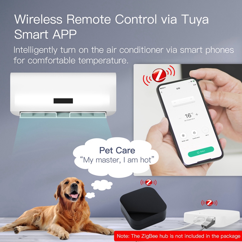 Tuya ZigBee Smart IR Remote Control Universal Infrared Remote Controller for Smart Home Works with Alexa Home