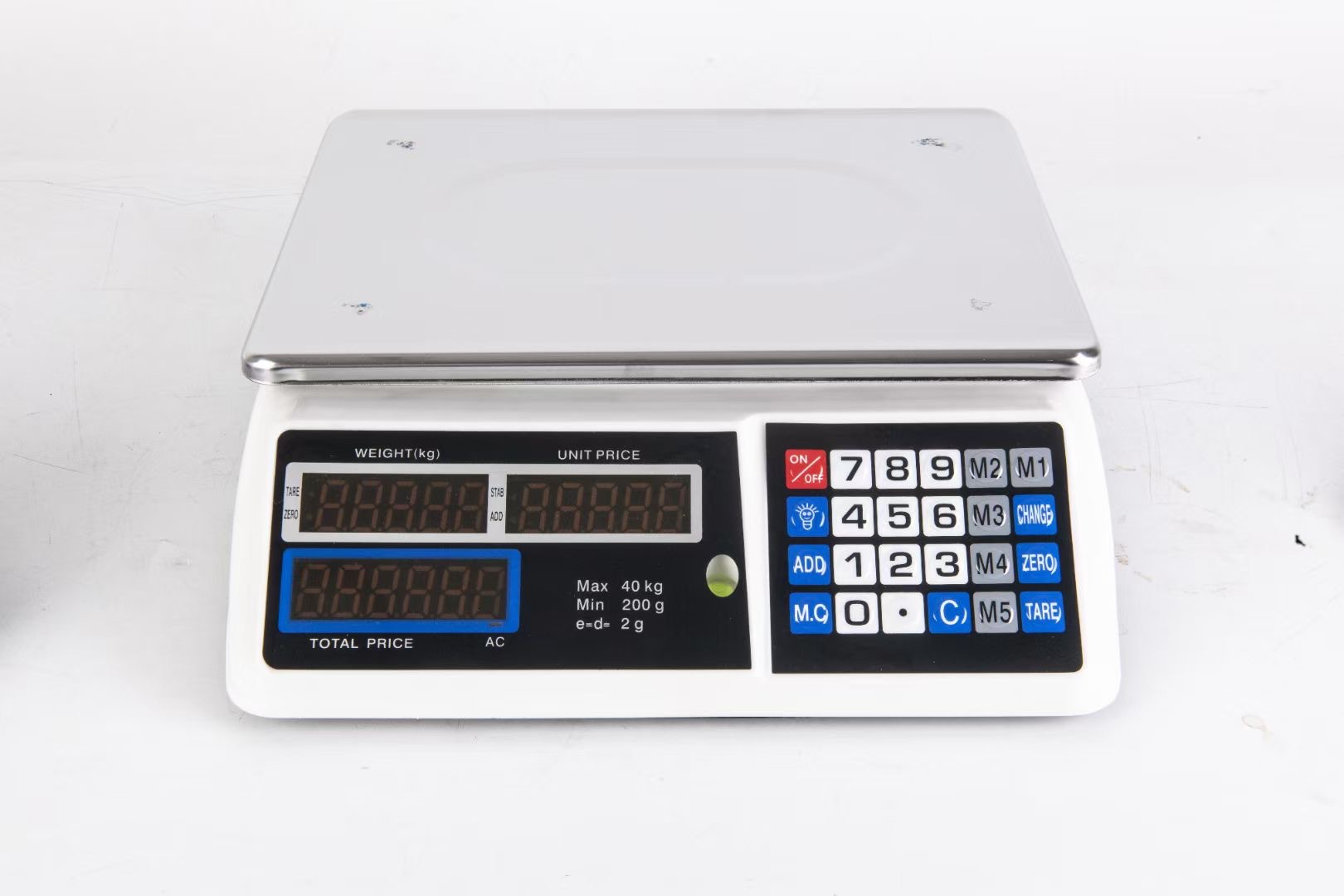 General Master Digital Scale Price Computing 40kg Size 40CM X 38CM X 14.5CM Lazada PH