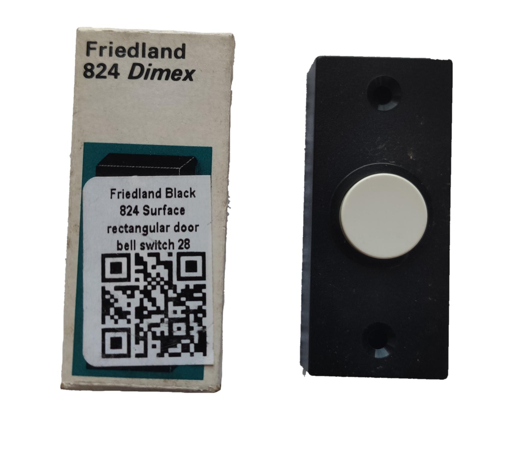 Door Bell Switch Surface Type, Bell Push Button Switch ( Friedland) 824