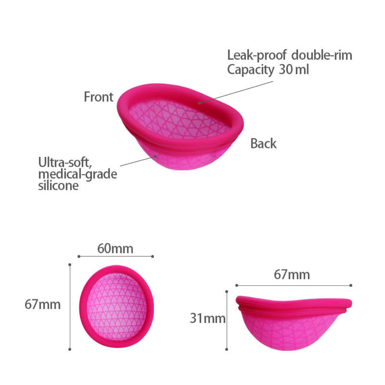 Ziggy Cup Menstrual Disc Period Cup Lazada PH