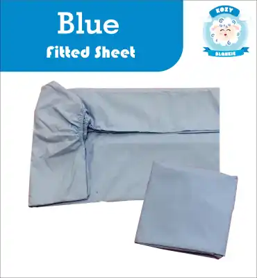 Kozy Blankie BLUE Fitted Sheet