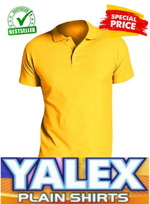 gold school polo shirts