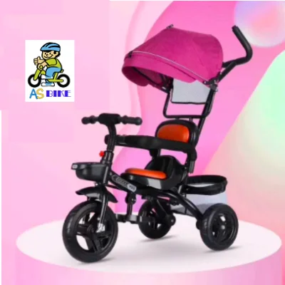 ASBIKE STROLLER TRIKE BIKE with attachable canopy (model #330) RECOMMENDED AGE FROM 6 MONTHS TO 5 YEARS OLD