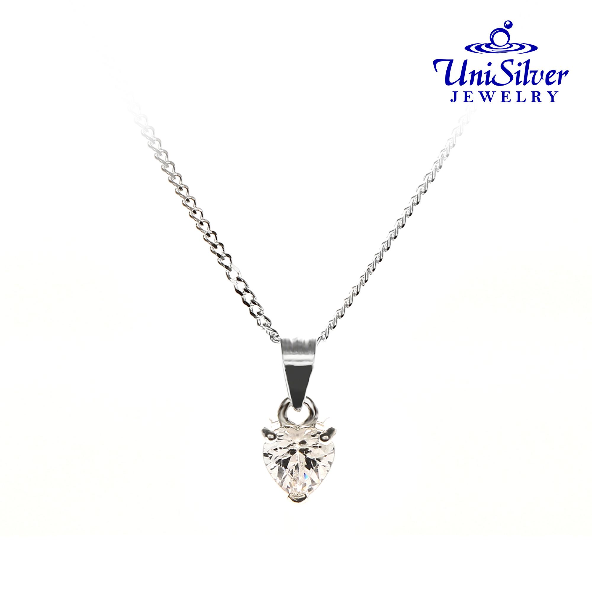 Unisilver 925 Sterling Ladies Necklace 