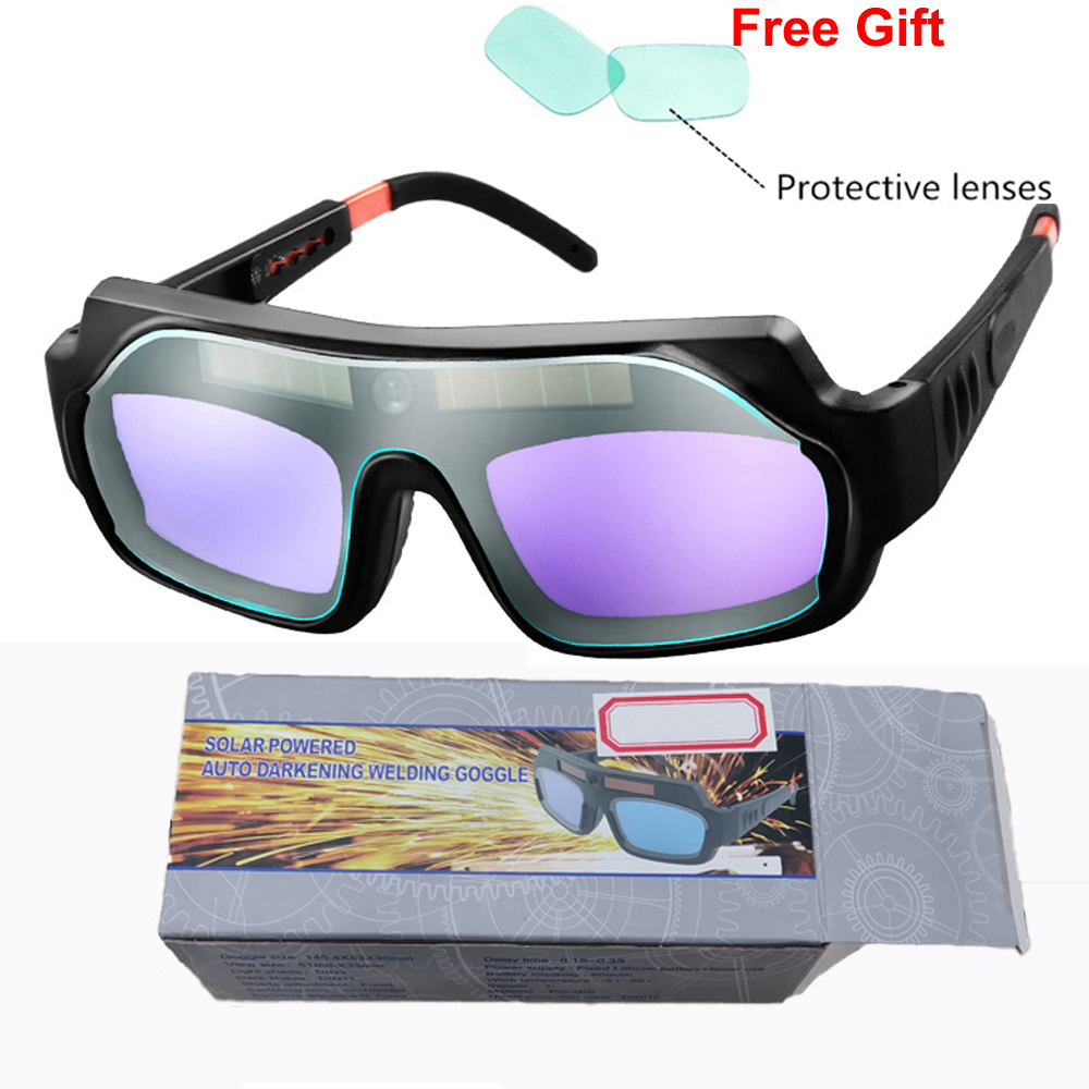 HomeKit Mall Welding Mask Auto Darkening Glass Eye Protection Shield