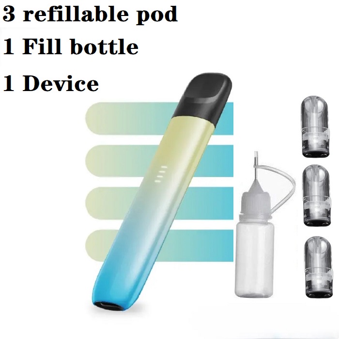 【1 Device+3 Refill Pods】Rel x/relix/rlex Infinity/ Essential/ Phantom