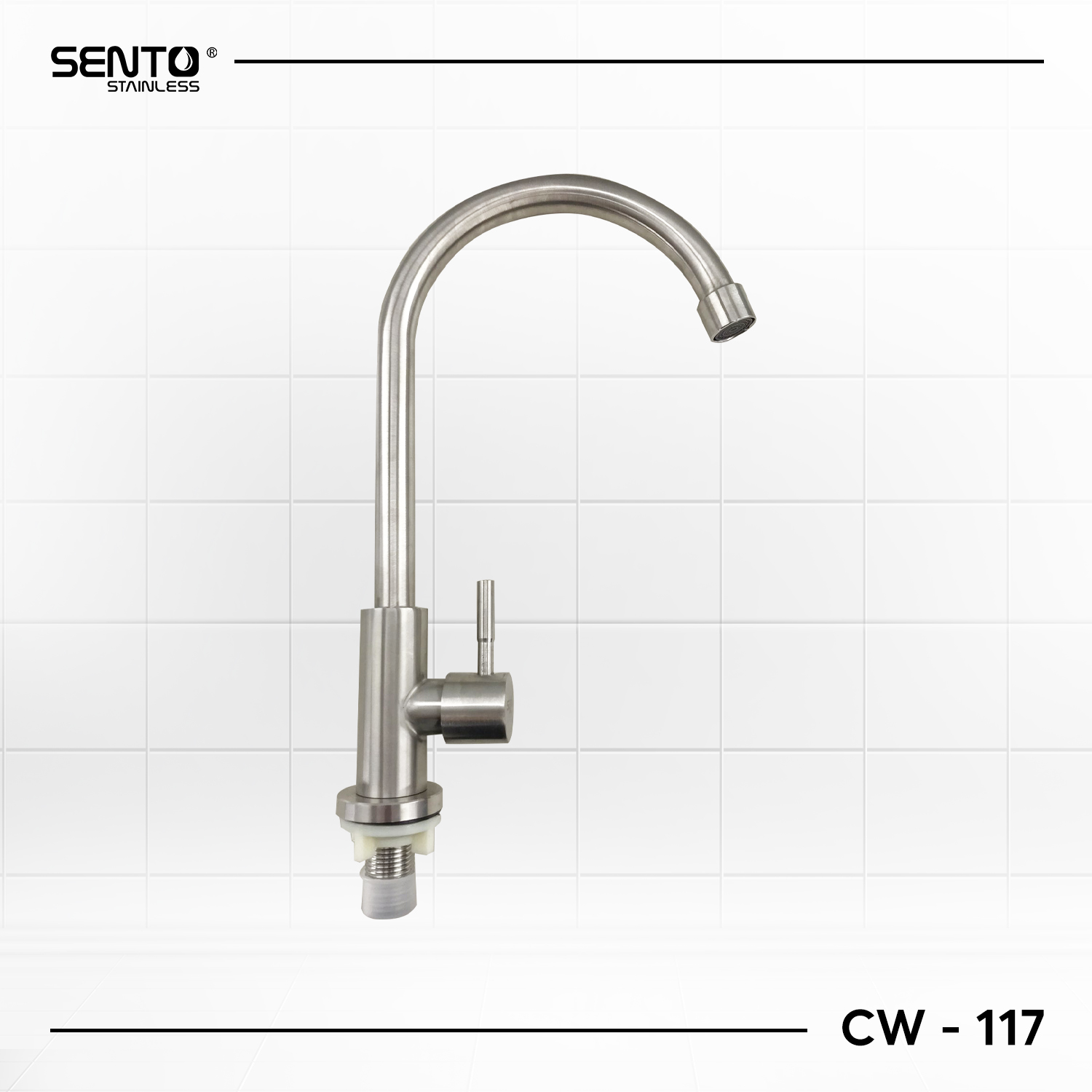 SENTO kitchen Tap faucet (cold water only) CW117 Lazada PH