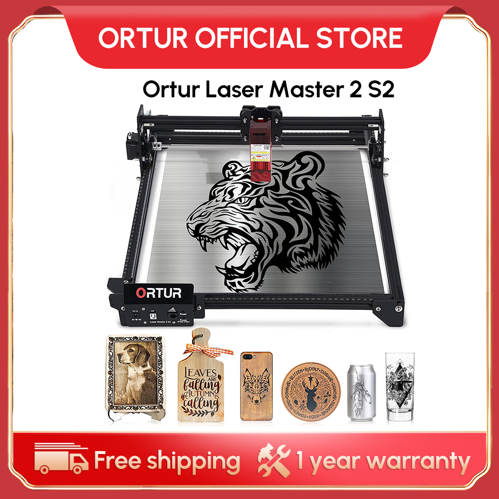 Ortur laser master 2 S2 20W New Diy Metal Mini Cutter Marking Desktop