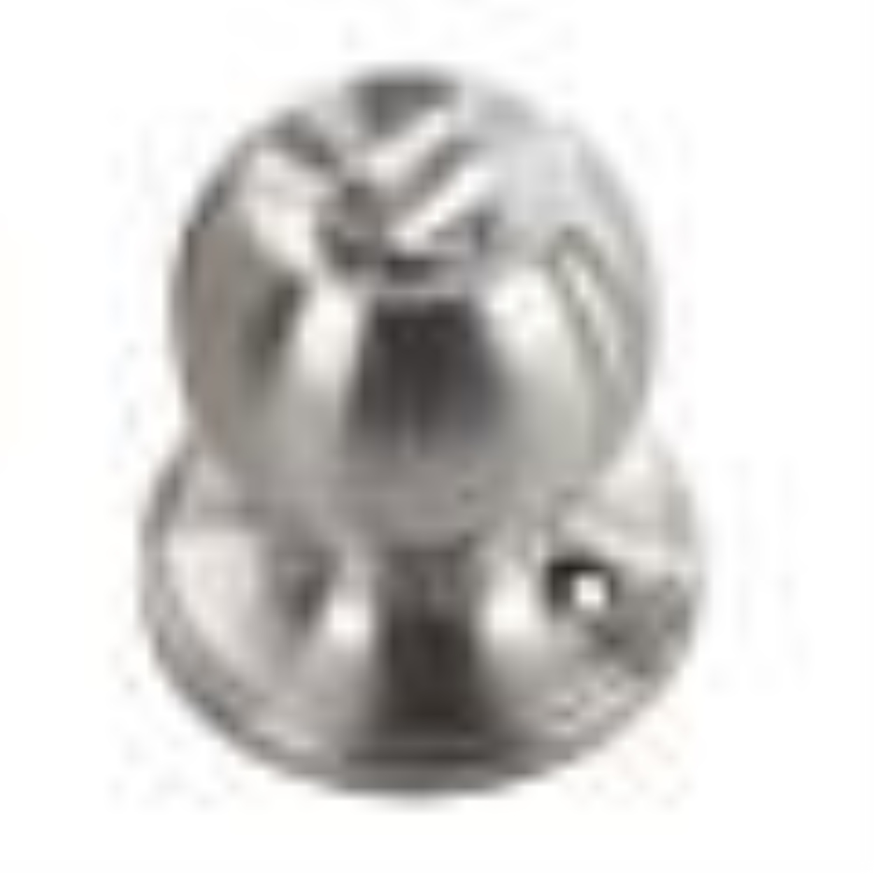 Rotation Round Door Knob Handle Stainless Steel Entrance Passage