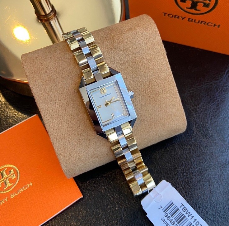 Authentic TORY BURCH WATCH TBW1102 / TBW 1102 Gold-Silver Actual Pic.   Grade Japan Quartz Movement Watch ( Hindi Kumukupas ) Complete Inclusion |  Lazada PH