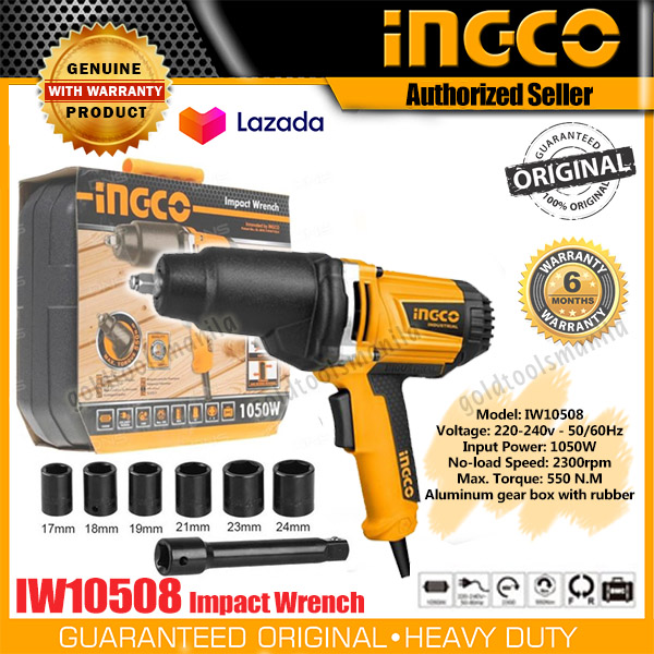 INGCO IW10508 - Electric Impact Wrench 