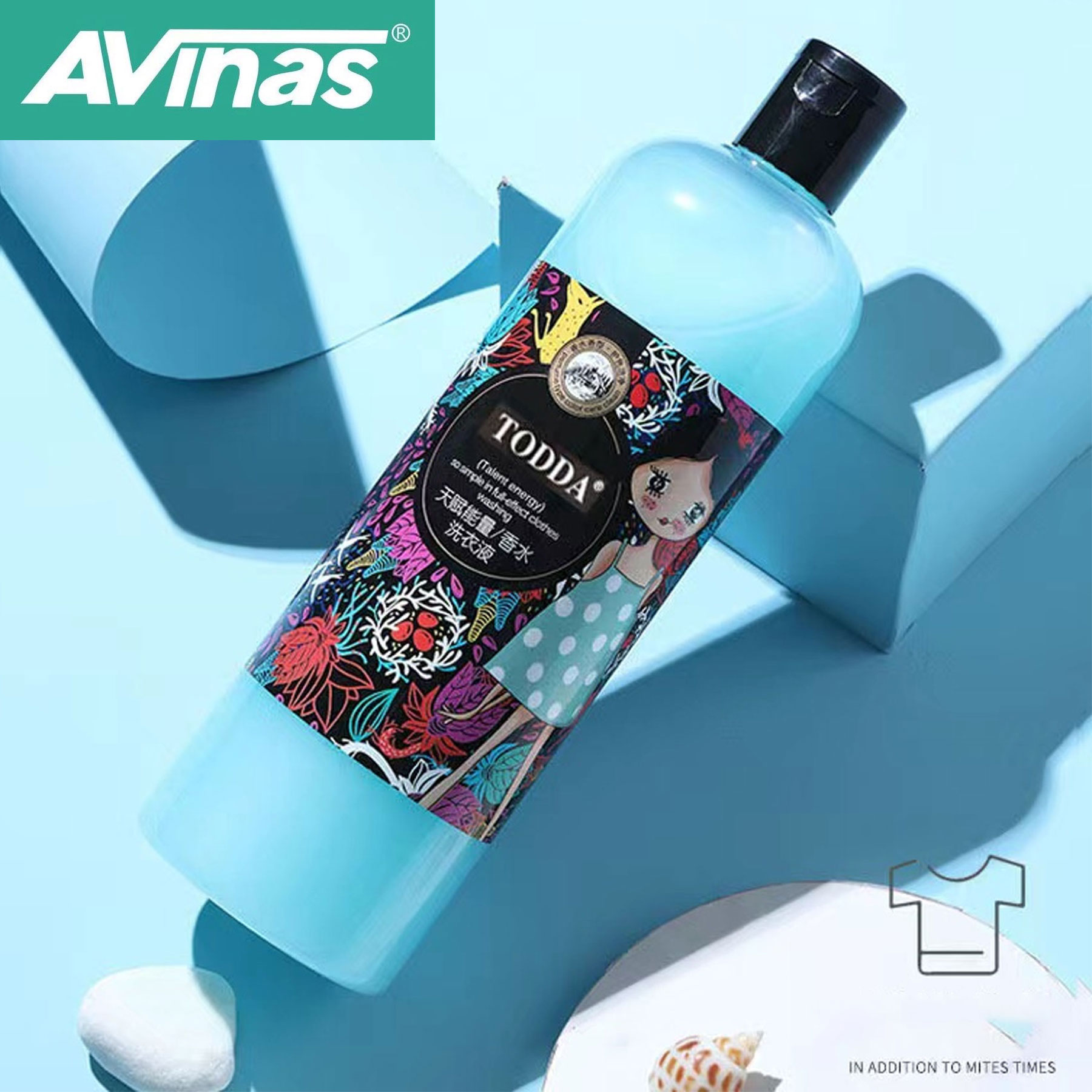 AVINAS 1L TODDA Luxurious Fragrance Clothes Antibacterial Detergent