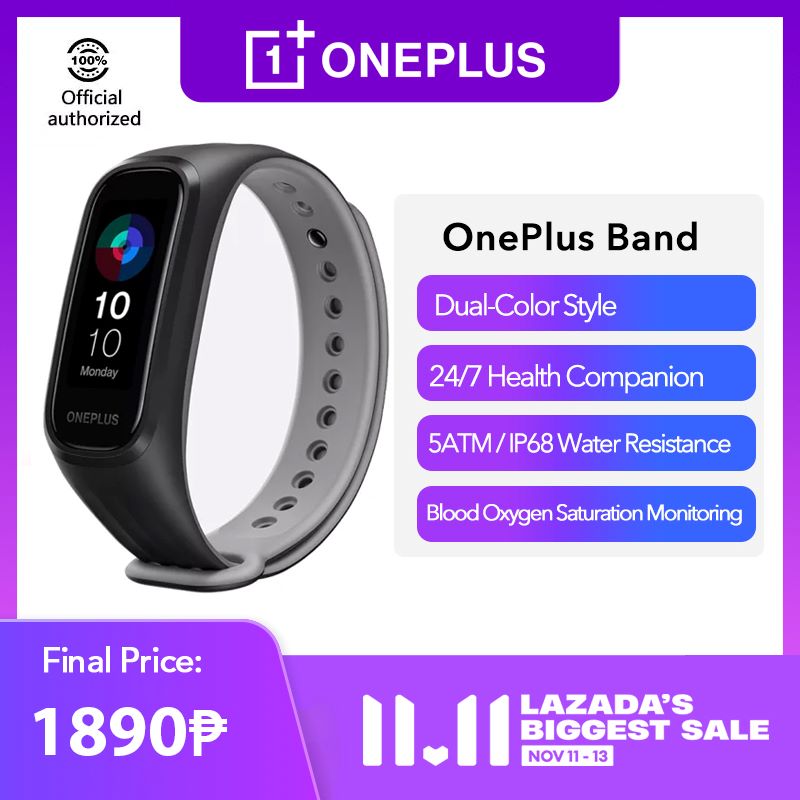 oneplus w101n fitness band black