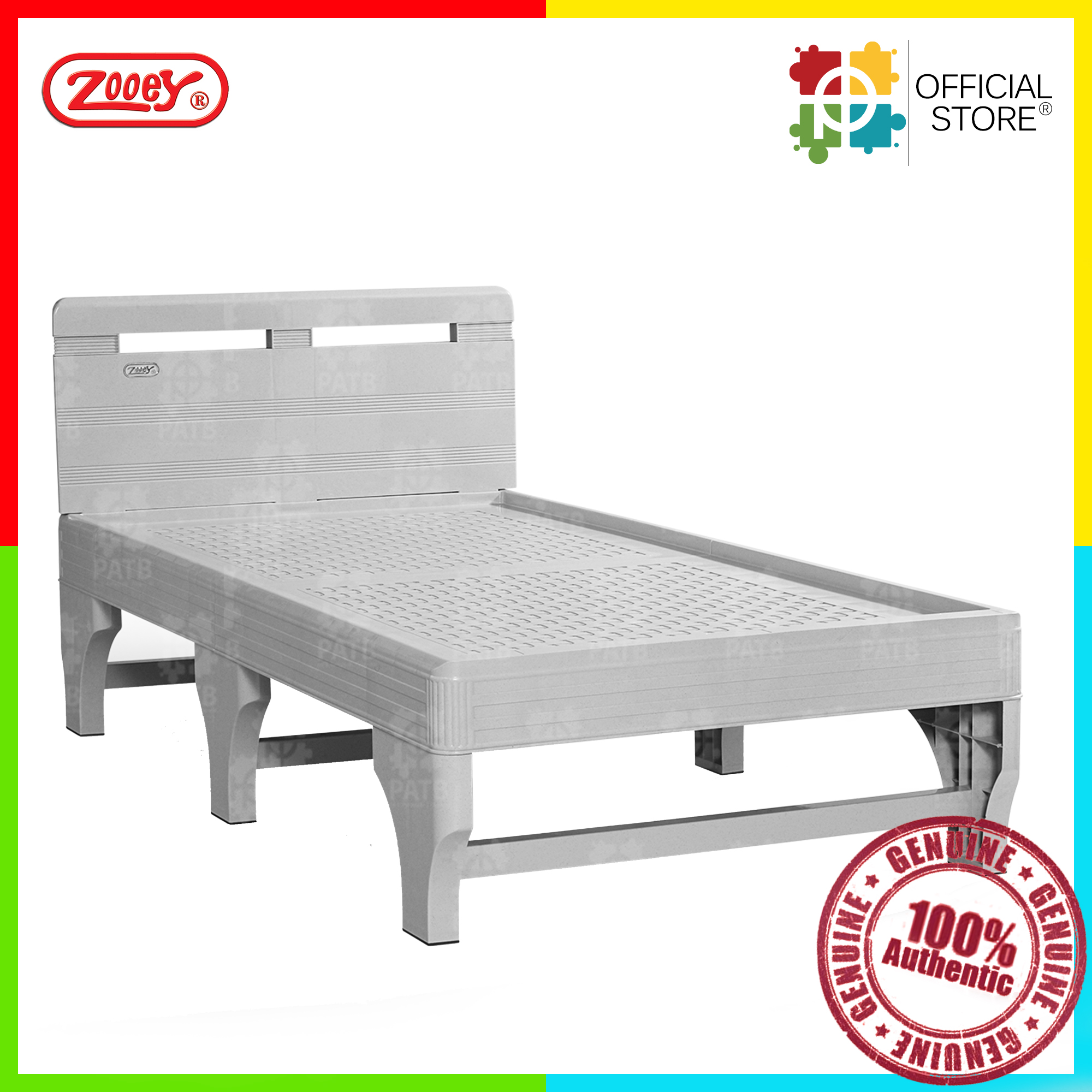 Zooey Cool Comfort 36x75 Bedframe, Zooey Plastic Bed Frame