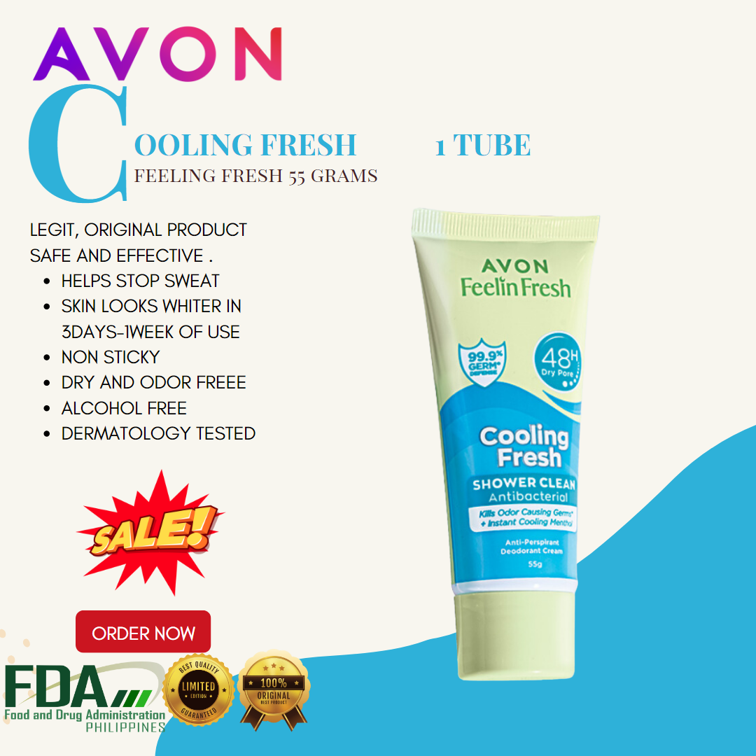 Avon Feelin Fresh Cooling Fresh Quelch 55g 1 Tube Lazada Ph