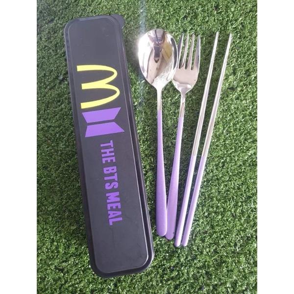 THE BTS MEAL INSPIRED CUTLERY SET Lazada PH