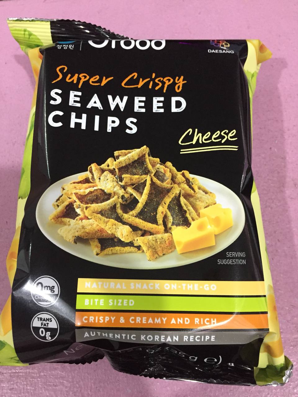 DAESANG SEAWEED CHIPS WITH CHEESE 35G Lazada PH
