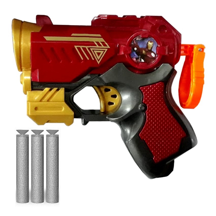 Iron Man Nerf Gun Darts Toy Lazada PH