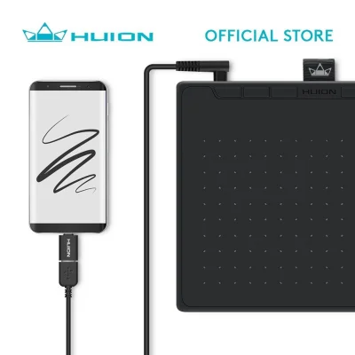 Huion Inspiroy RTS-300 Battery-Free Pen Drawing Tablet Sunglasses Infographic