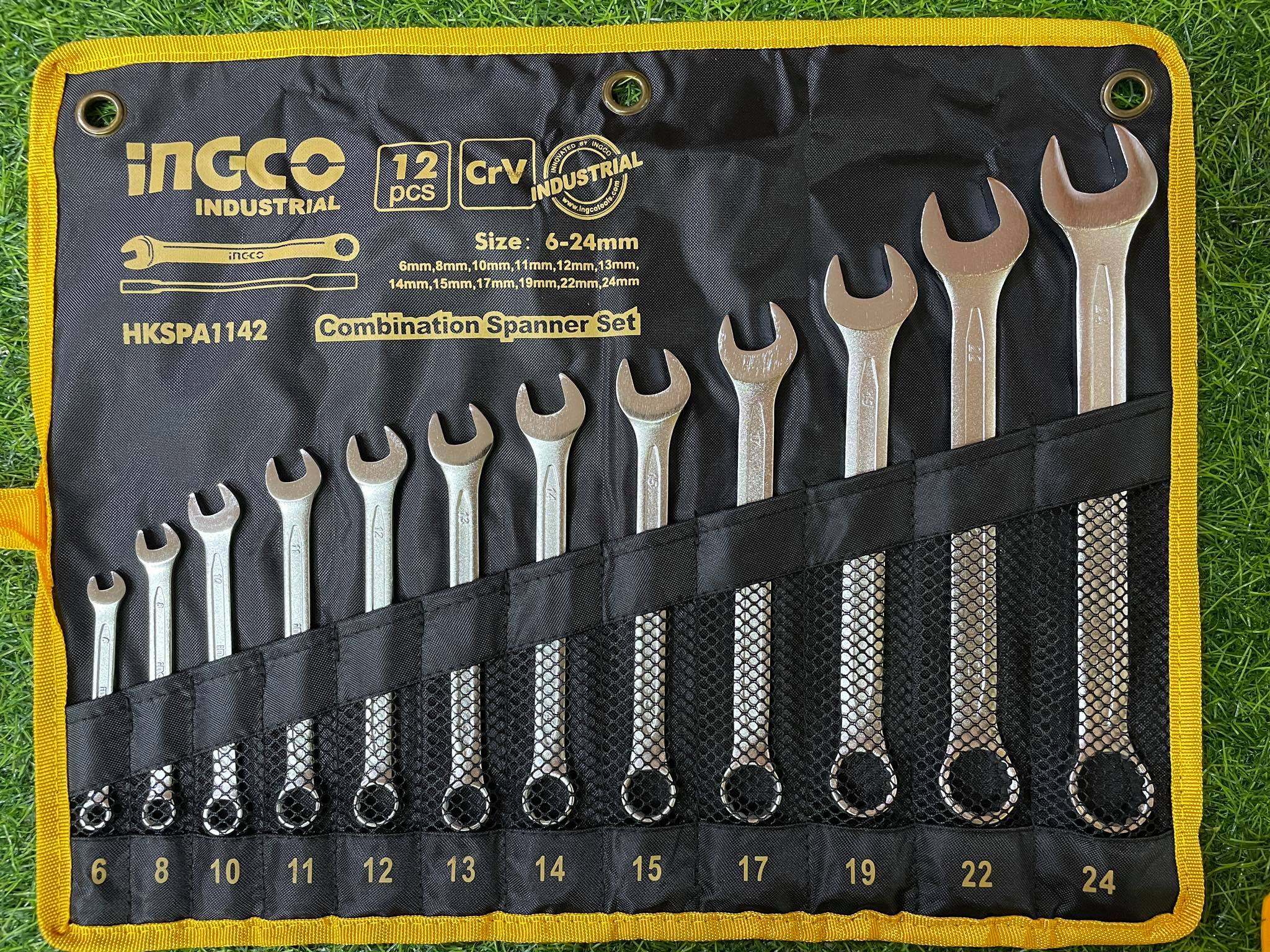 Ingco Combination Spanner Wrench Set 12PCS/SET HKSPA1142 Lazada PH