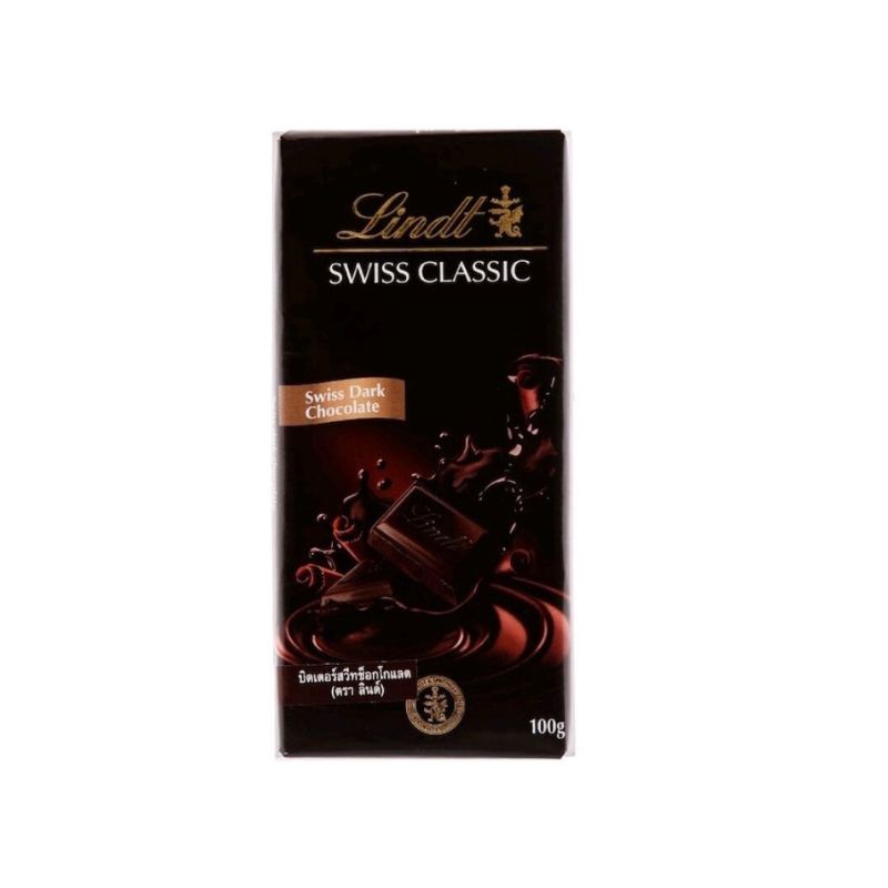 Lindt Swiss Classic Dark Chocolate Bar 100g Lazada Ph 8571