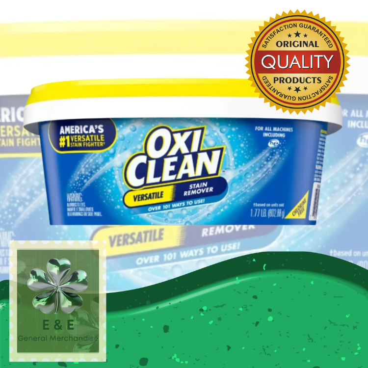 E & E OxiClean Versatile Stain Remover Powder .802 kg ChlorineFree